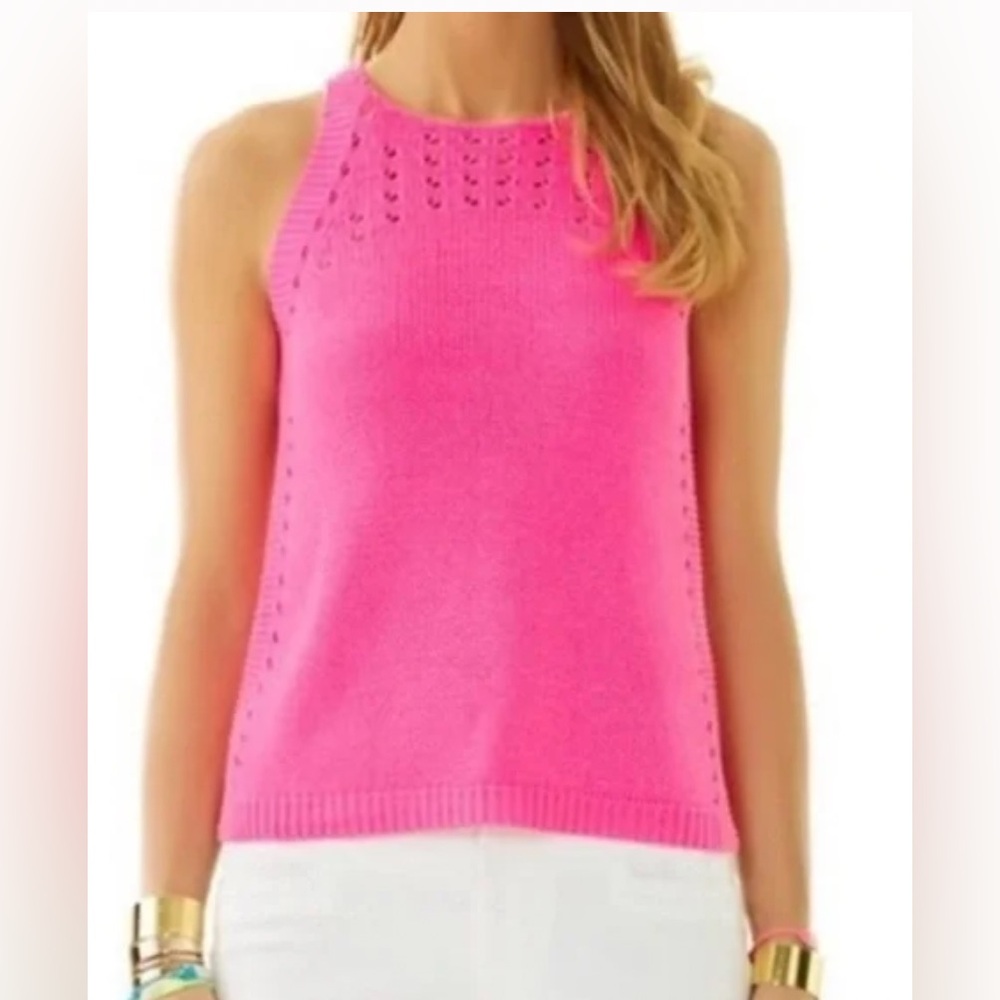 Sleeveless sweater tank